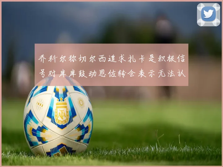 乔科尔称切尔西追求扎卡是积极信号对库库鼓动恩佐转会表示无法认同